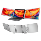 עמדת מסך משולשת - Tri-Screen - למחשב נייד בגדלי 14/16 אינץ'