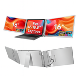 עמדת מסך משולשת - Tri-Screen - למחשב נייד בגדלי 14/16 אינץ'