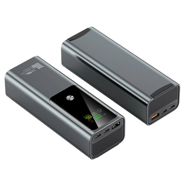 סוללת גיבוי HT-K81 – קיבולת 20,000mAh, טעינה מהירה 100W ותצוגה דיגיטלית חכמה