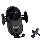 מחזיק טלפון לרכב עם טעינה אלחוטית ונעילה מתקדמת